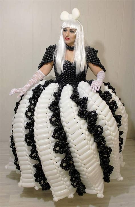 Pin By Agnes Bikie On Balloon Dresses And Costumes Balloon Dress Dresses Modern Dress