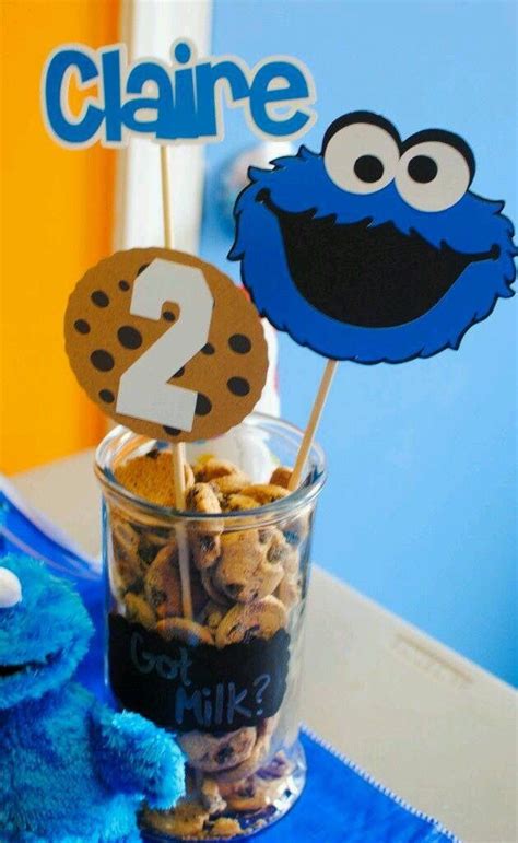 Cookie Monster Bday Party Cookie Monster Party Cookie Monster