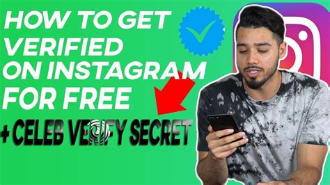 Verify Your Instagram For Free How To Get Verified On Instagram Youtube