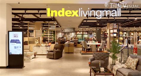 Digital Signage Standing Portrait Display Di Index Living Mall Sogo