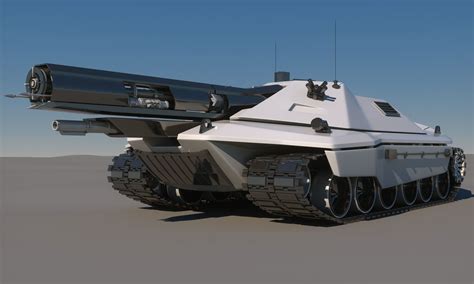 Sci Fi Future Tank Concept 3d Model Future Tank Sci Fi Tank Tanks