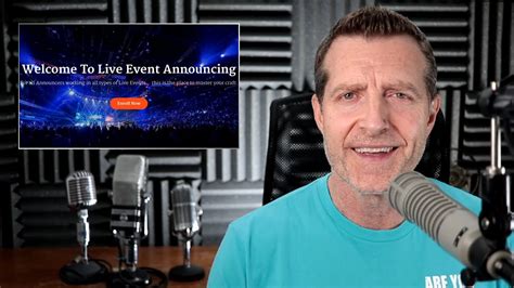 Welcome To Live Event Announcing Youtube