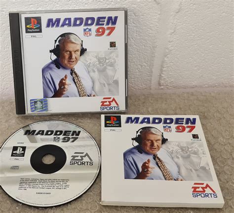 Madden Nfl 97 Sony Playstation 1 Ps1 Game Retro Gamer Heaven