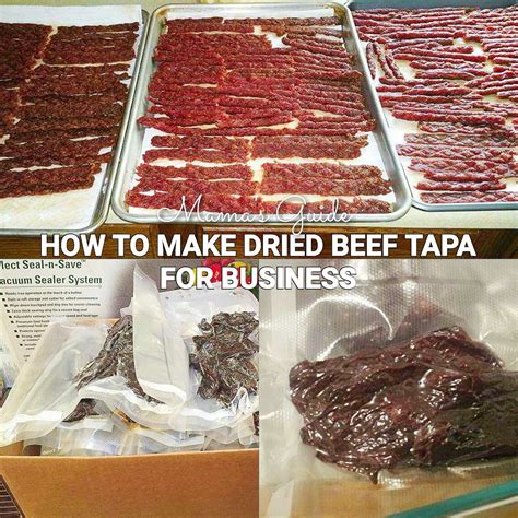 How To Make Dried Beef Tapa For Business Beef Tapa Beef Tapa Recipe Filipino Homemade Beef