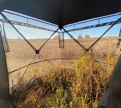 This See Through Hunting Blind Is Like A Two Way Mirror In Tent Form