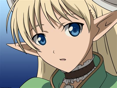 A Elf Anime Girl Anime Girl