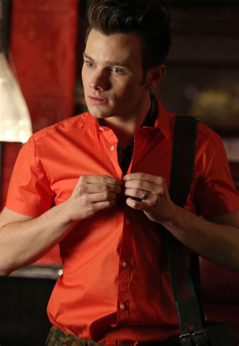 Kurt Ready For A Tattoo In Season 5 Episode 5 “the End Of Twerk” Glee Elenco De Glee Chris