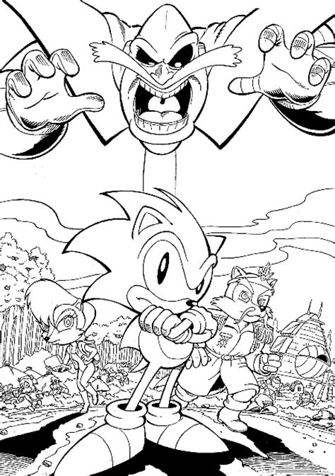 Sonic Adventure Coloring Pages Learn To Coloring