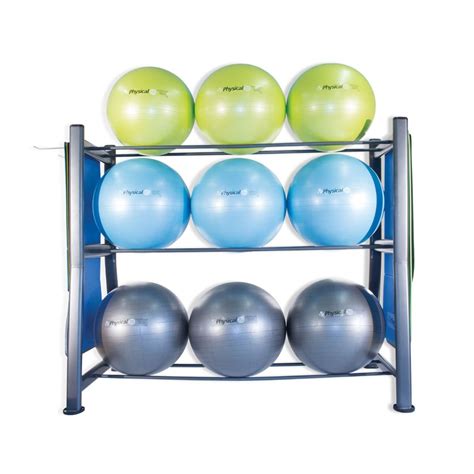 Stability Ball Storage Rack Holds 9