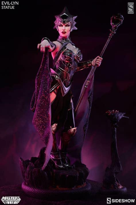 Masters Of The Universe Evil Lyn Statue Fully Revealed The Toyark News Masters Of The