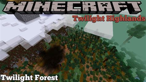 Twilight Forest Mod Twilight Highlands Minecraft 1165 Mod