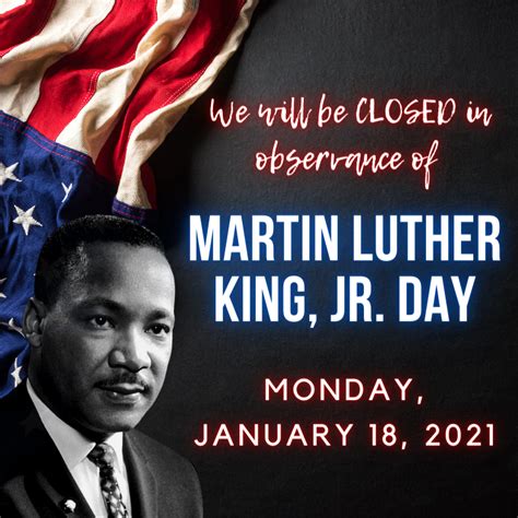 Closed In Observance Of Martin Luther King Jr Day Pasadena Public