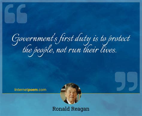 Governments First Duty Is To Protect The People Not 1