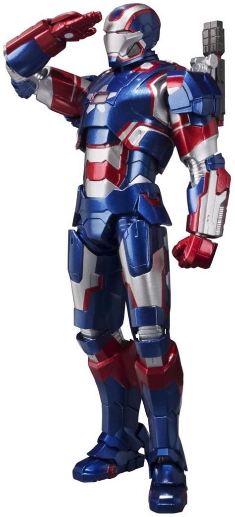 Shfiguarts Iron Man Iron Patriot Action Figure Bandai Tamashii