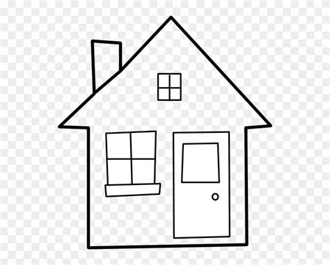 House Outline Clipart Black And White Free House Images In Black And