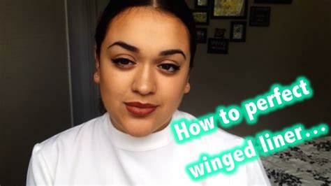 How To Perfect Winged Liner Fast Youtube
