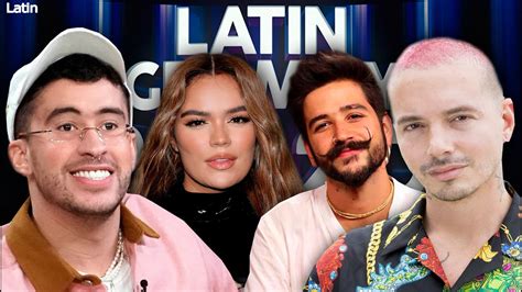 Estos Son Los Nominados A Los Latin Grammys 2020 Youtube