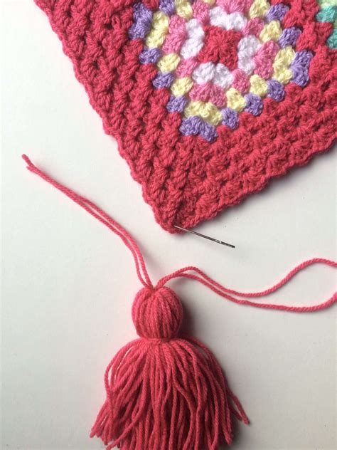 Adding Tassels To Your Crochet Blanket The Crochet Swirl