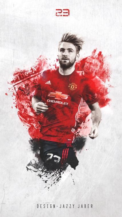 Footballer for manchester united & england. Luke Shaw HD Mobile Wallpapers at Manchester United | Man ...