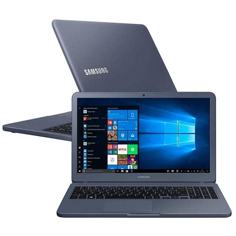 Notebook Samsung Essentials E20 Intel 4205u 4gb 500gb 156 Cinza