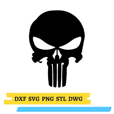 Free Stl File Punisher Logo・3d Printable Design To Download・cults