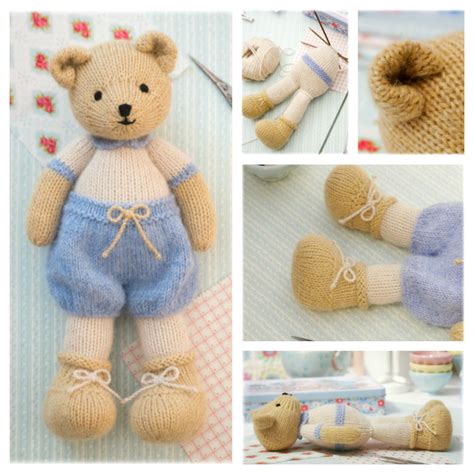 10 Teddy Bear Knitting Patterns The Funky Stitch