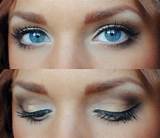 Photos of Blue Eye Makeup
