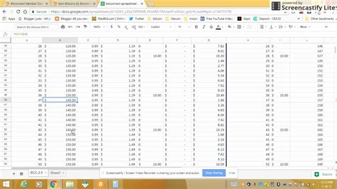 Free Bitconnect Compounding Spreadsheet In Bitconnect Compounding