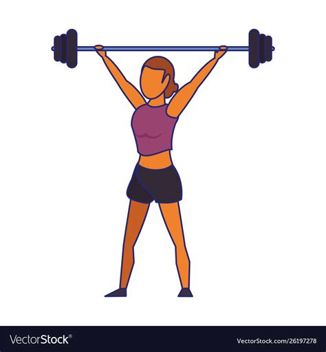 Olympic Weightlifting Cartoon