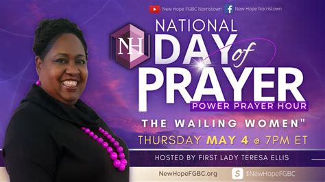 National Day Of Prayer Power Prayer Hour Youtube