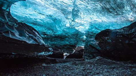 Cave Ice Ice Floe Stones 4k Hd Wallpaper