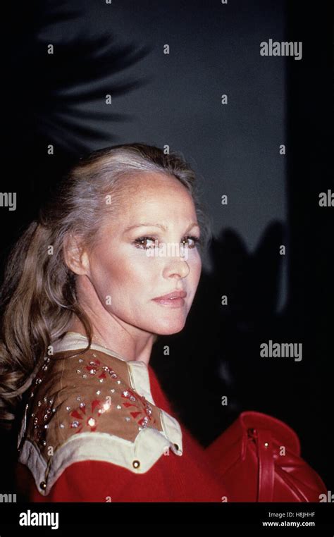 Ursula Andress Pictured In La In 1981 © Rtmcbride Mediapunch Stock