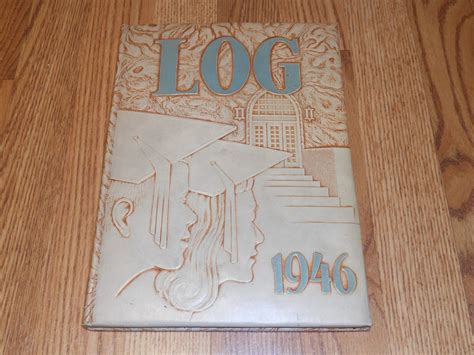 Farragut High School 1946 The Log Yearbook Bound Hardcover Chicago