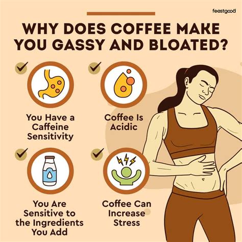 Coffee Make Me Gassy Bloated Reasons How To Fix FeastGood Com