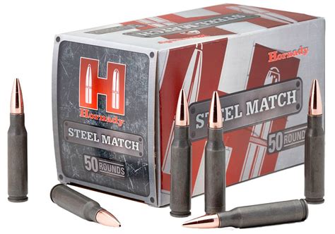 Hornady Match 223 Remington556 Nato Hollow Point 55 Gr 50box10case