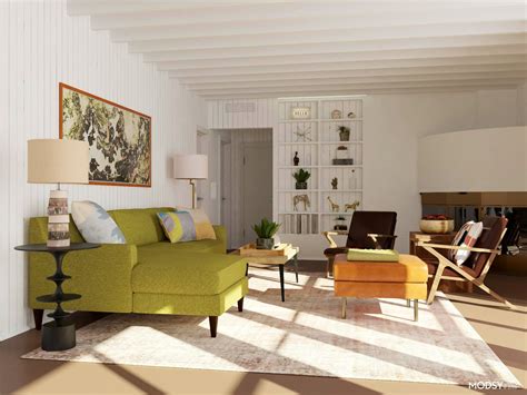 Modern Comfort Modern Style Living Room Design Ideas