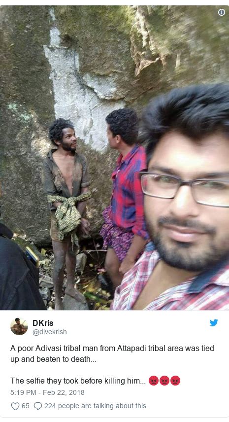 India Kerala Mob Takes Selfies While Lynching Man Bbc News