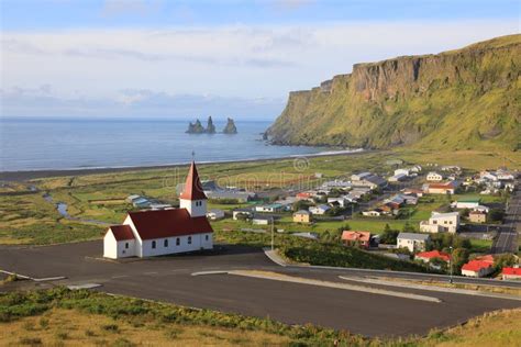 The Town Of Vik In Iceland Stock Photo Image Of Village 168985332
