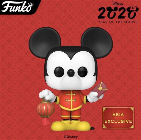 Chinese New Year Mickey Mouse Pop Coming 2020 Rfunkopop