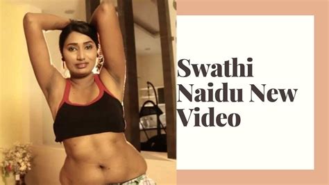 Swathi Naidu New Video I Real Beauty YouTube