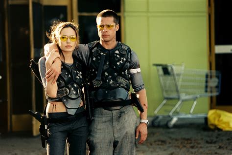 mr and mrs smith 15 brad and angelina movie pictures that will stop your heart popsugar
