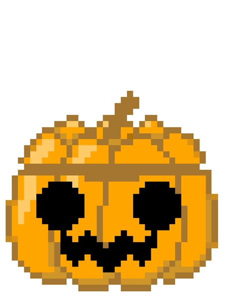Halloween Pixel  Jack O Lantern Image Halloween Png Download