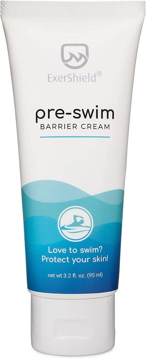 Exershield Pre Swim Lotion Chlorine Neutralizing Lotion For Swimmers Protects Skin From Pool
