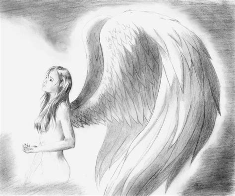 Beautiful Pencil Drawings Of Angels Pencildrawing2019