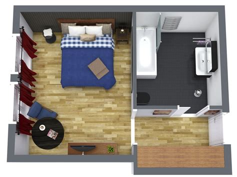 Hotel Room Floor Plan With Dimensions Home Alqu
