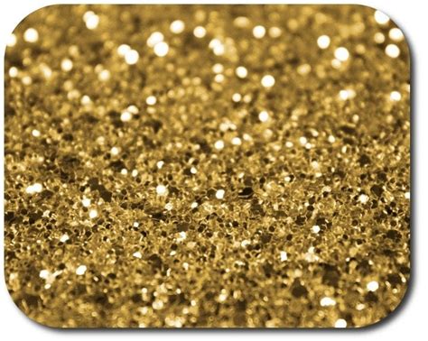 Glitter Fabric Metallic Gold 210mm X 297mm 83inches X