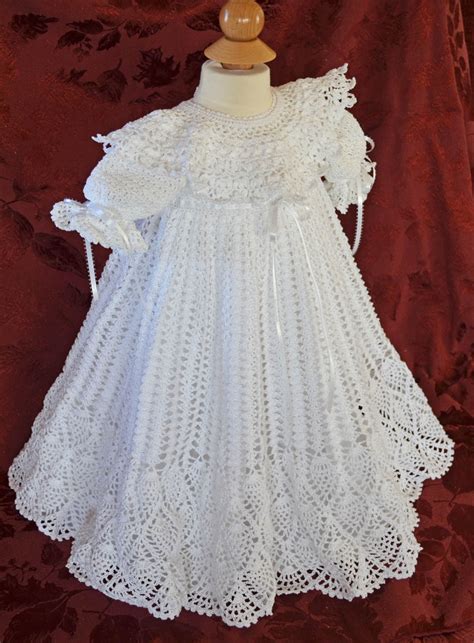 Spectacular Hand Crafted Christeningbaptism Gown