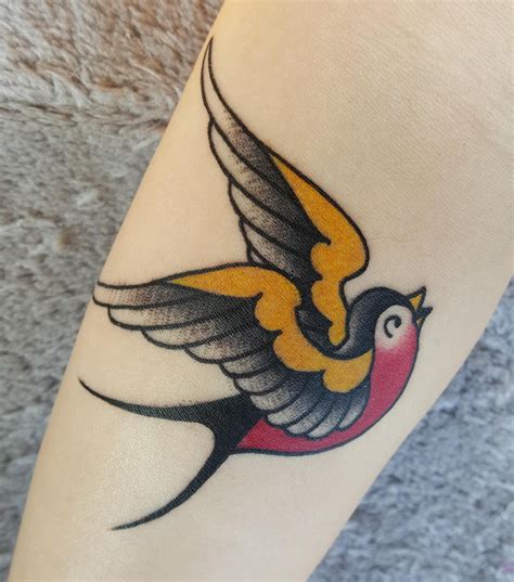 Traditional Bird By Bianca Thekrampus As A Guest Artist Fearless