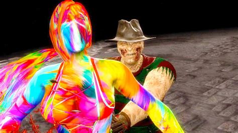 Mortal Kombat All Fatalities X Rays On Rainbow Jade Costume Mod K Ultra Hd Gameplay Mods