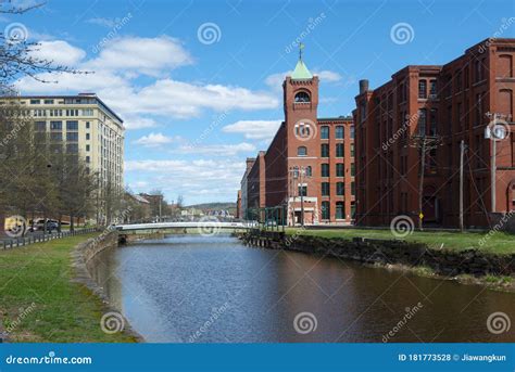 Historic Pacific Mills In Lawrence Massachusetts Usa Editorial Stock